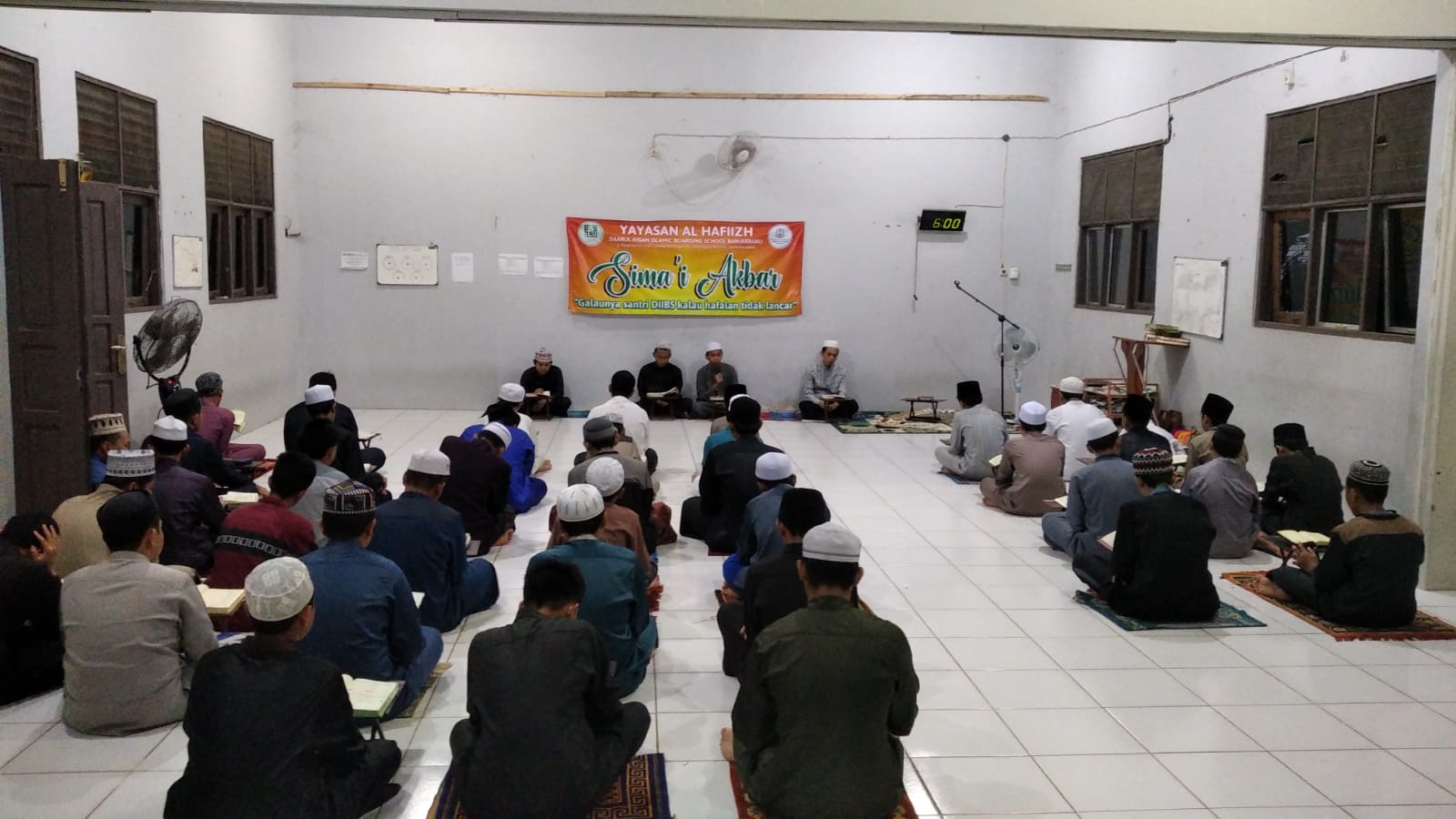Sima’i Kegiatan Pekanan Santri Boarding Diibs Akbar di Daarul Ihsan Islamic Boarding School
