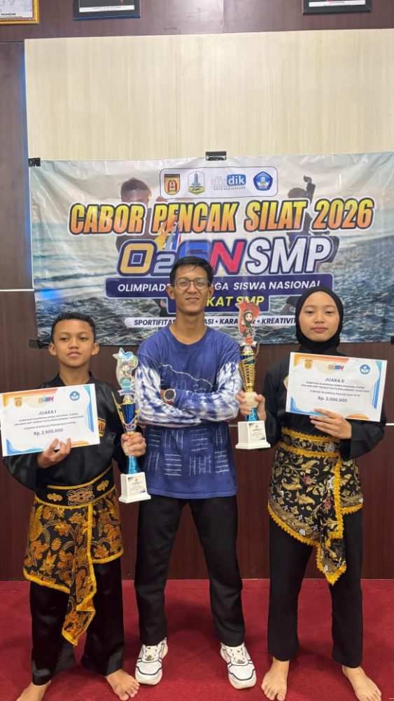 Membanggakan! Santri MTsS Daarul Ihsan Raih Juara I dan II O2SN Pencak Silat Tingkat Kota