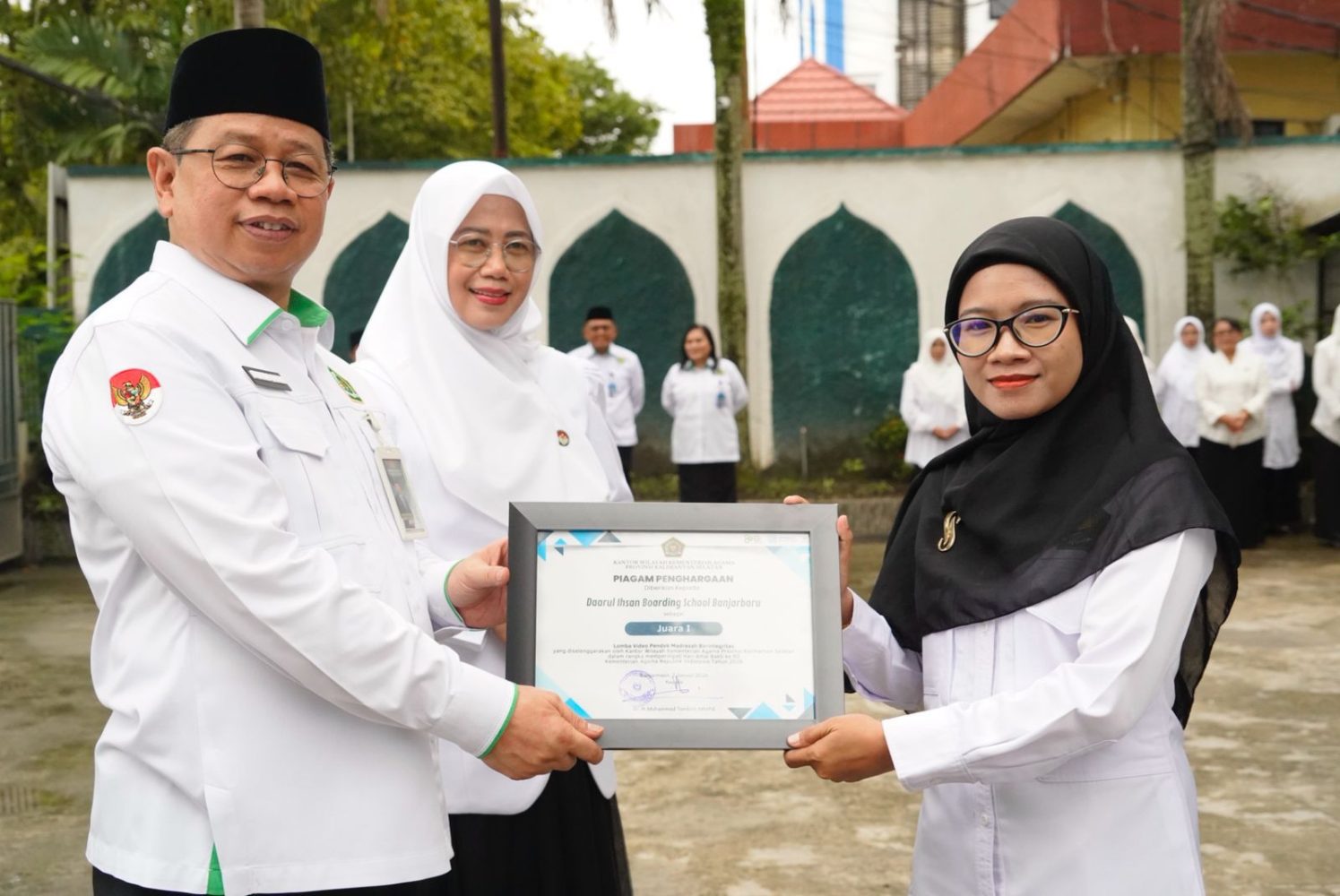 Gemilang di Panggung Provinsi, MTsS Daarul Ihsan Menangkan Lomba Video Integritas.
